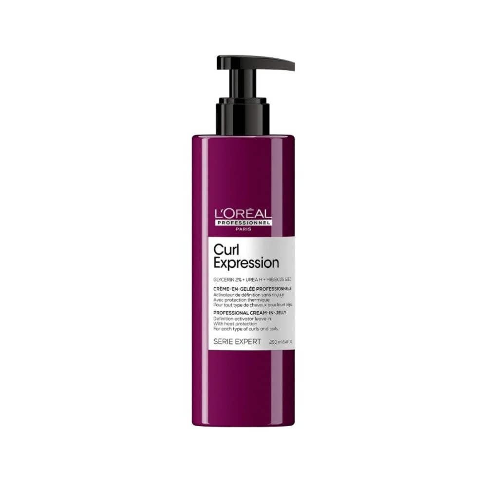L\'Oral Professionnel Paris Curl Expression Definition Activator - For Curly and Coily Hair, Defines Curls and Coils, Silicone and Paraben-Free