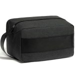 Vorspack Toiletry Bag for Men - Water Resistant Travel Bag for Toiletries, Bathroom Essentials, Travel Accessories, Gifts - Grey