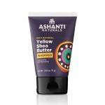 Ashanti Naturals Yellow Whipped Shea Butter | 100% Natural African Shea Butter | Moisturizing and Fragrance Free (2.65 oz Tube)