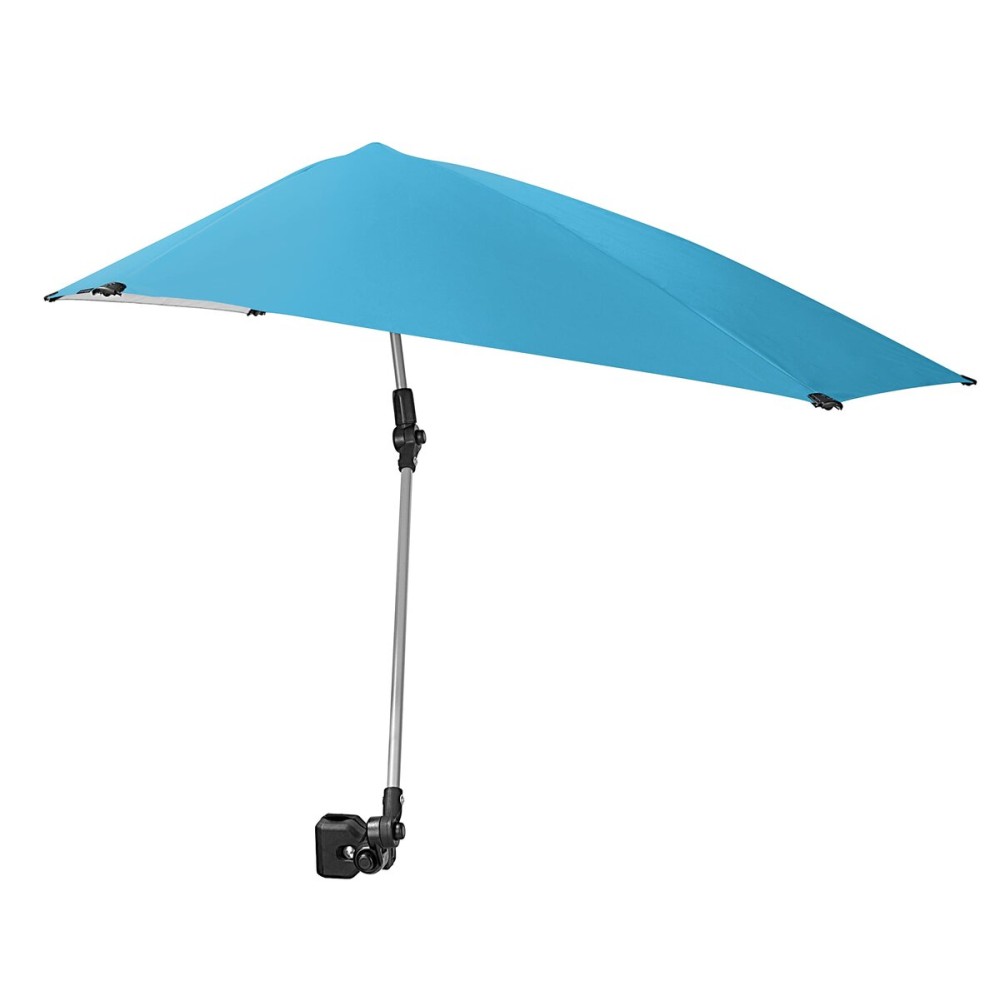 Sport-Brella Versa-Brella SPF 50+ Adjustable Umbrella with Universal Clamp, Aqua