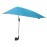 Sport-Brella Versa-Brella SPF 50+ Adjustable Umbrella with Universal Clamp, Aqua