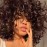 AIDUSA Big Curly Wigs for Black Women Synthetic Loose Curly Wigs with Bangs 14 Inch Dark Brown Short Wigs Natural Wigs for Women (4 Dark Brown)
