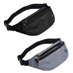 2 Packs Fanny Packs for Men and Women, Waterproof Sports Waist Pack Bag for Travel Hiking Running Hands-free