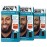 Just For Men Mustache & Beard, Beard Dye for Men with Brush Included, With Keratin Biotin Aloe and Coconut Oil for Healthy Facial Hair - Rich Dark Brown, M-47, Pack of 3 (Packaging May Vary)