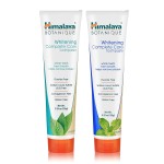 Himalaya Botanique Whitening Complete Care Toothpaste, Mint and Peppermint Flavors - Whitening Toothpaste Without Fluoride for Brighter Teeth & Fresh Breath - Vegan, Gluten Free, 5.29 oz (Pack of 2)