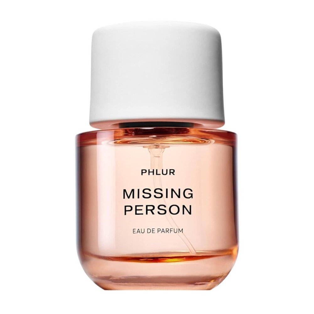 PHLUR Missing Person Eau de Parfum - Full Size Perfume Fragrance - Floral Skin Musk Perfume with Bergamot, Musk, Orange & Sandalwood (50mL)