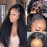 Jewhaut Deep Wave Lace Front Wigs Human Hair for Black Women 134 Lace Front Glueless Wigs Human Hair Pre Plucked with Baby Hair Deep Curly Human Hair Wig