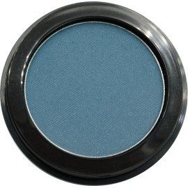 Pure Ziva Midnight Matte Deep Navy Blue Pressed Powder Single Vegan Eyeshadow; Talc, Paraben & Cruelty Free