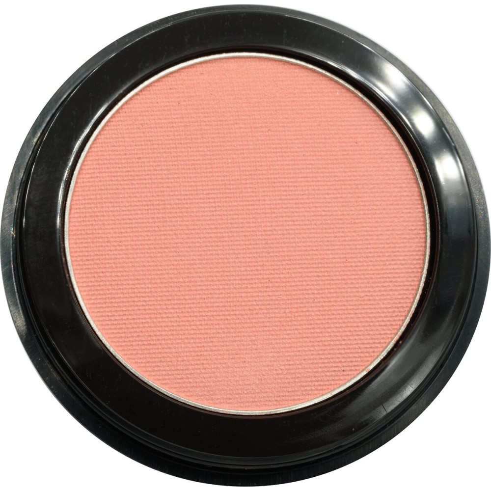 Pure Ziva Hibiscus Matte Orange Red Pink Peach Pressed Powder Single Vegan Eyeshadow; Talc, Paraben & Cruelty Free