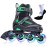 PAPAISON Adjustable Inline Skates for Kids and Adults with Full Light Up Wheels, Outdoor Roller Skates for Girls and Boys, Men and Women