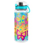 Home Tune Cute Water Bottle for School Kids Girls, BPA FREE Tritan & Leak Proof & Easy Clean & Carry Handle, 23oz/ 680ml (Croc)