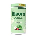 Bloom Nutrition Superfood Greens Powder, Digestive Enzymes with Probiotics and Prebiotics, Gut Health, Bloating Relief for Women, Chlorella, Green Juice Mix with Beet Root Powder, 60 SVG, Coconut