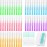 Zopeal 250 Pieces Braces Flossers Interdental Brush for Cleaner Tooth Toothpick Dental Teeth Flossing Picks Head Oral Dental Hygiene Cleaning Tool Soft Cleaners(Fresh Color)