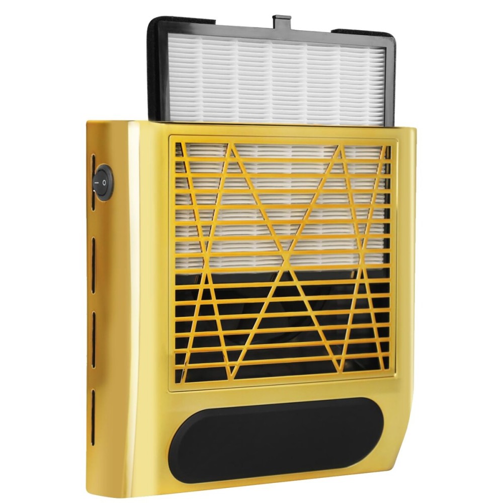 CoFashion 80W Suction Dust Collector for Acrylic Nails - Professional Extractor Fan for Manicure Salon - Dust Collector When Using Drill & File