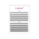 Lash Clusters Extensions Large Tray Individual Lashes 10D 20D Mix Natural Soft C Cur Black Faux Mink Volume Lash Extensions Reusable Artificial Eyelashes (10D+20D-0.07-C, 8-16mm)