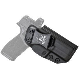 CYA Supply Co.- Black Optics Ready IWB Holsters - Fits Springfield Hellcat Pro OSP 3.7 - Veteran Owned - Made in USA
