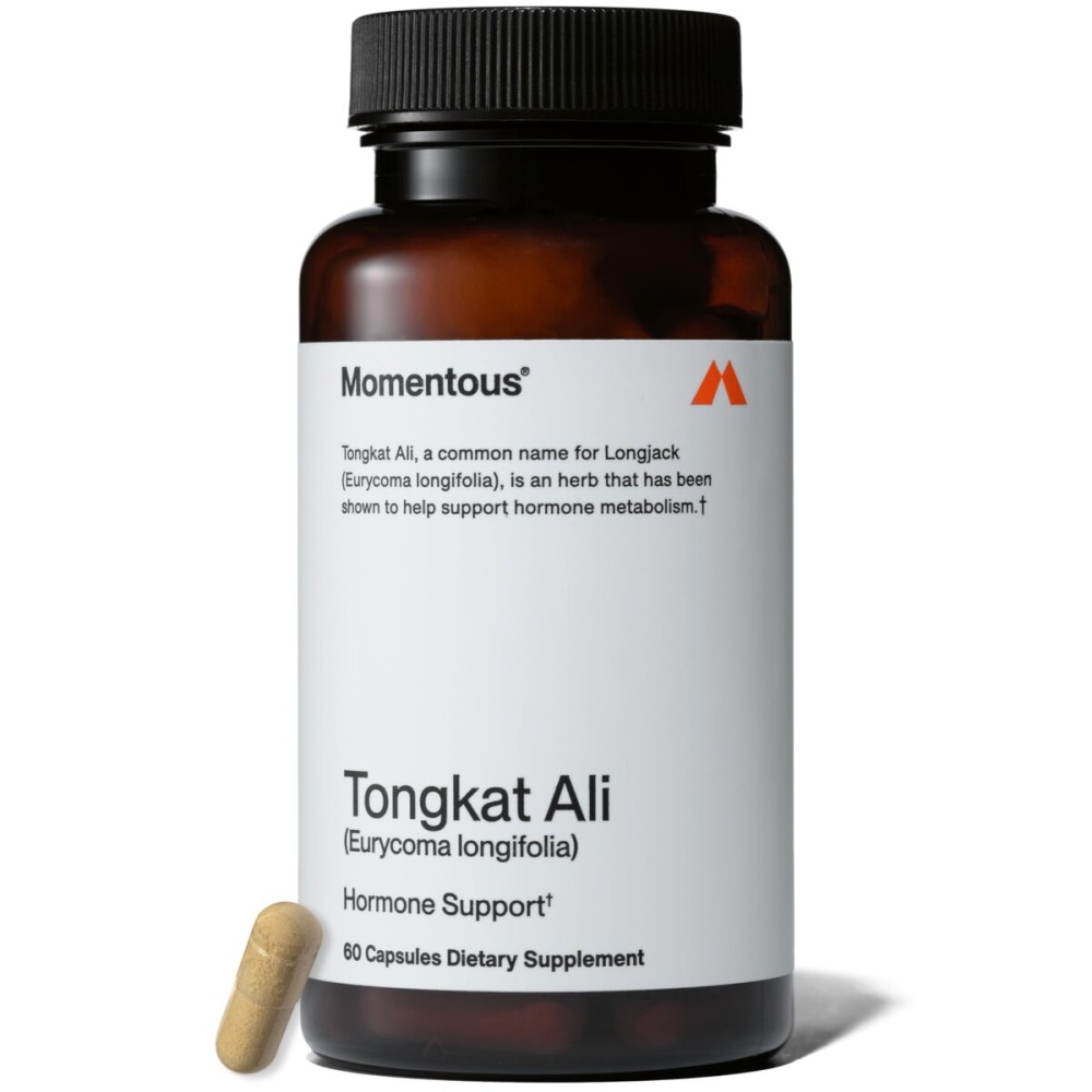 Momentous Tongkat Ali Supplement - Longjack Root Extract Powder for Men & Women - Supports Hormone Balance, Performance, & Mood - Natural Wellness - Informed Sport Certified - 400 mg - 30 Servings