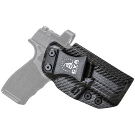 CYA Supply Co.- Carbon Fiber Optics Ready IWB Holsters - Fits Springfield Hellcat Pro OSP 3.7 - Veteran Owned - Made in USA