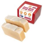 Goat Milk Stuff LEMONGRASS Goat Milk Soap - Natural Soap Bar, Gifts for Men and Women, Gentle for both Face and Body, Handmade Bar Soap (Box of 2)