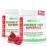 GOBIOTIX Greens Powder - Superfood with Greens and Reds - Probiotic Supplement - Digestive Enzymes and Beet Root Powder - Organic Whole Foods Dietary Supplement (Pom Raspberry, 2 Pack)