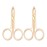 Motanar 2 Pieces Tweezers Scissor Handle Straight Tip Scissor Shaped Eyebrows Tweezers for Hair Plucker Remover Facial Hair Eyebrows Care (Golden)