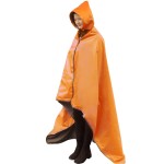 DUKUSEEK Hooded Outdoor Blanket, Extra Large (79 x 56) Waterproof Camping Blanket, Quilted Fleece, Warm, Windproof, Sand Proof, Portable and Wear-Resistant, for Sports, Picnic, Hiking, Travel