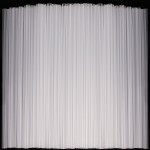 500 Pcs Clear Disposable Drinking Plastic Straws.(0.23\'\' diameter and 8.26 long)