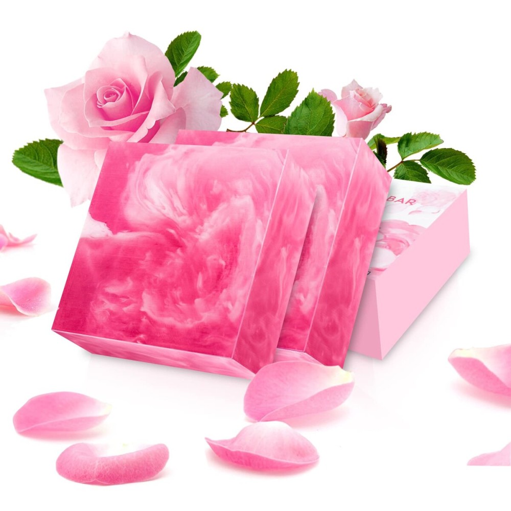 Yoni Soap Bars Vaginal Wash 3 PCS, 100% Natural Organic intimate soap for Women Ph Balance Yoni Wash Vaginial Deodorants Vaginal Care Soap with Foaming Net, Vagina Bar Feminine Wash 3.53 OZ