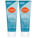 Lume Acidified Body Wash - 24 Hour Odor Control - Removes Odor Better than Soap - Moisturizing Formula - Formulated Without SLS or Parabens - OB/GYN Developed - 8.5 ounce (Pack of 2) (Unscented)
