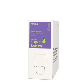 ATTITUDE Shampoo and Body Wash for Kids, EWG Verified Hair and Body Cleanser, Dermatologically Tested Soap, Plant and Mineral Based Bath Products, Vegan, Bulk Refill, Vanilla and Pear, 67.6 Fl Oz