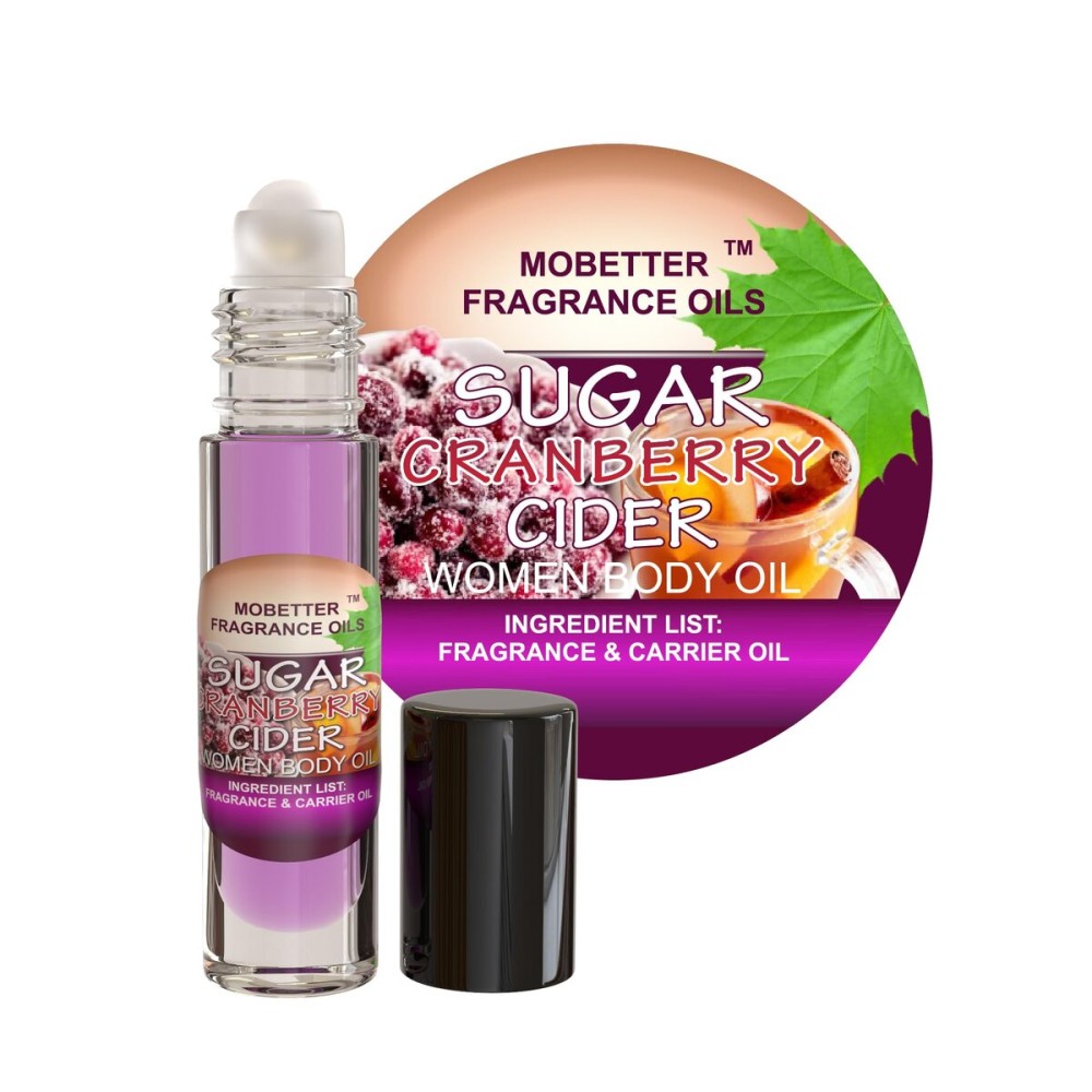 MOBETTER FRAGRANCE OILS Sugar Cranberry Cider Perfume Women Body Oil