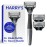 Harry\'s Original Shaving Kit for Men - Razor Handle and 3 Razor Blade Refill Cartridges - German Engineered - Charcoal