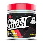 GHOST Pump Nitric Oxide Powder, Pineapple - 40 Servings - Sugar-Free & Stim-Free Pre-Workout Supplements - L-Citrulline, Arginine Nitrate & L-Glutathione - Soy & Gluten-Free, Vegan