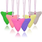 Sensory Chew Necklace for Autistic Children Girls, 6 Pack Silicone Oral Motor Aids Chew Toys for Kids Sensory Need- Reduces Chewing Fidgeting for Children Adults Chewer