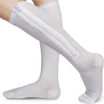 Ailaka Medical 15-20 mmHg Zipper Compression Socks Women Men