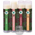 Earth\'s Daughter Vegan Lip Balm Stocking Stuffers 4-pack, Beeswax Free Lip Balm, Natural, Organic Flavors - Assorted Flavors, Plant Based Vegan Chapstick, Moisturizer