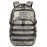 Wotony Military tactical backpack, backpack for men black small tactical assault school bag (camouflage gray, 18.5 inch)