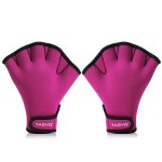 TAGVO Aquatic Gloves for Helping Upper Body Resistance, Webbed Swim Gloves Well Stitching, No Fading, Sizes for Men Women Adult Children Aquatic Fitness Water Resistance Training