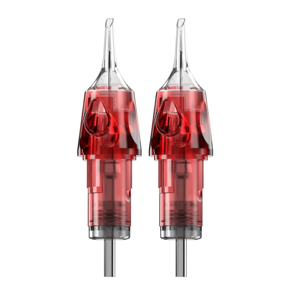 CNC 1RL Tattoo Needles Cartridge 20Pcs 12 Standard Disposable Needles Round Liner with Membrane EN04-20-1201RL