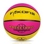 FAKOFIS Kids Basketball Size 3(22),Youth Basketballs Size 5(27.5) for Play Games Indoor Backyard,Outdoor Park,Beach & Pool