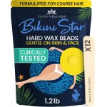 Tress Wellness Wax Beads - Safe for Skin - Dermatologically Tested - At-Home Kit for Bikini, Brazilian & Full Body - Bikini Star 1.2lb