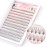 FinyDreamy 10D Lash Clusters 240pcs Individual Lash Extensions Natural Cluster Lashes 8-12mm Mix Lengths C Curl 0.07mm Thickness eyelash Individual Cluster Lashes Apply Under your Lashes(10D 8-12mm)