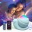 Mycket Star Projector, Galaxy Projector Light, LED Night Light Lamp, Night Light Projector with Remote 360Rotating Sleep Soothing Colors Changing Music Bluetooth Speaker Timer Fuction for Bedroom