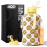 H2O Capsule 2.2L Half Gallon Water Bottle with Storage Sleeve and Covered Straw Lid - BPA Free Large Reusable Drink Container with Handle - Big Sports Jug, 2.2 Liter (74 Ounce) Happy Day