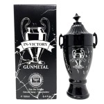 Hybrid & Company In Victory Gunmetal Cologne for Men Eau De Toilette Natural Spray Masculine Scent, 3.4 Fl Oz