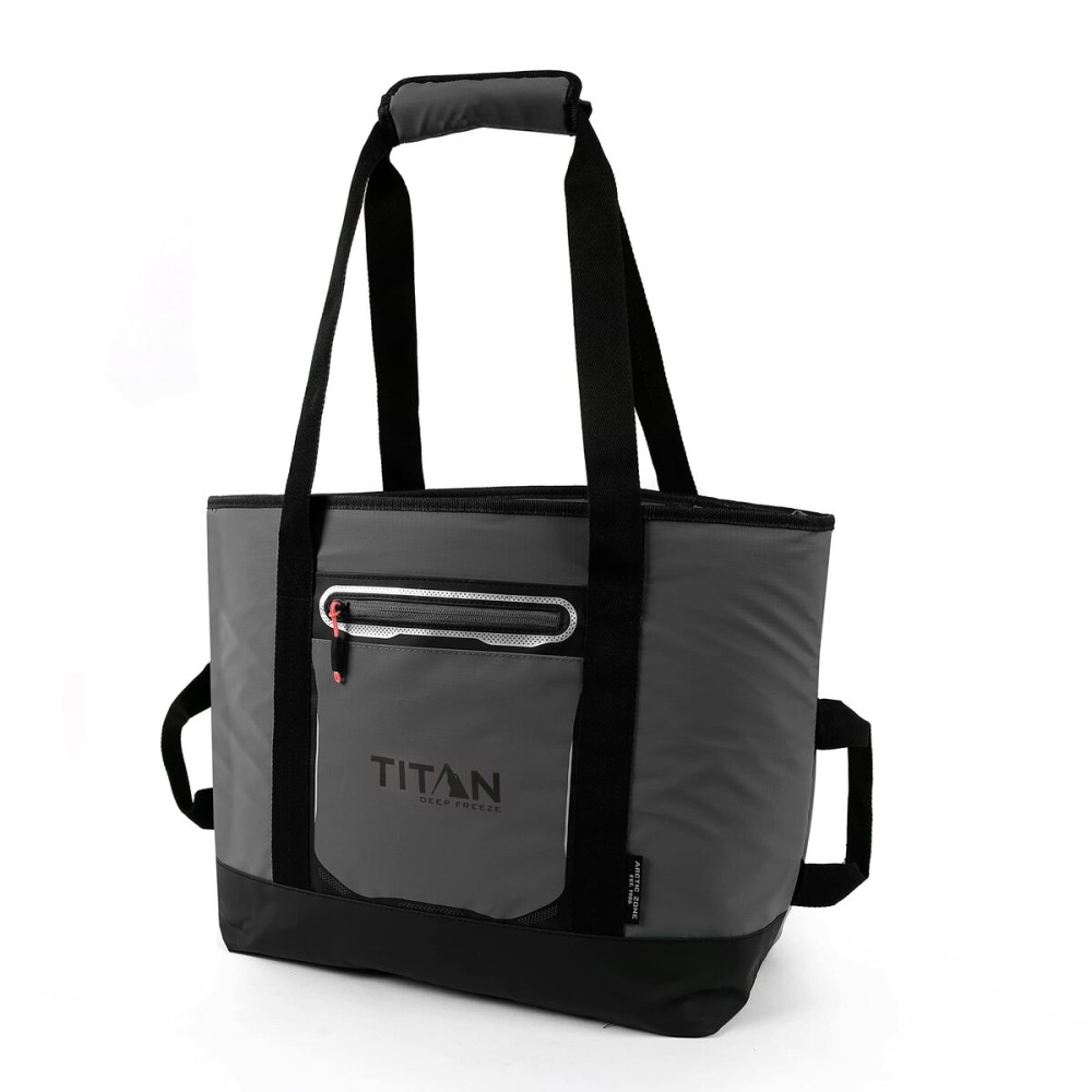 Titan Deep Freeze 30 Can Insulated Tote, Sharkskin Gray