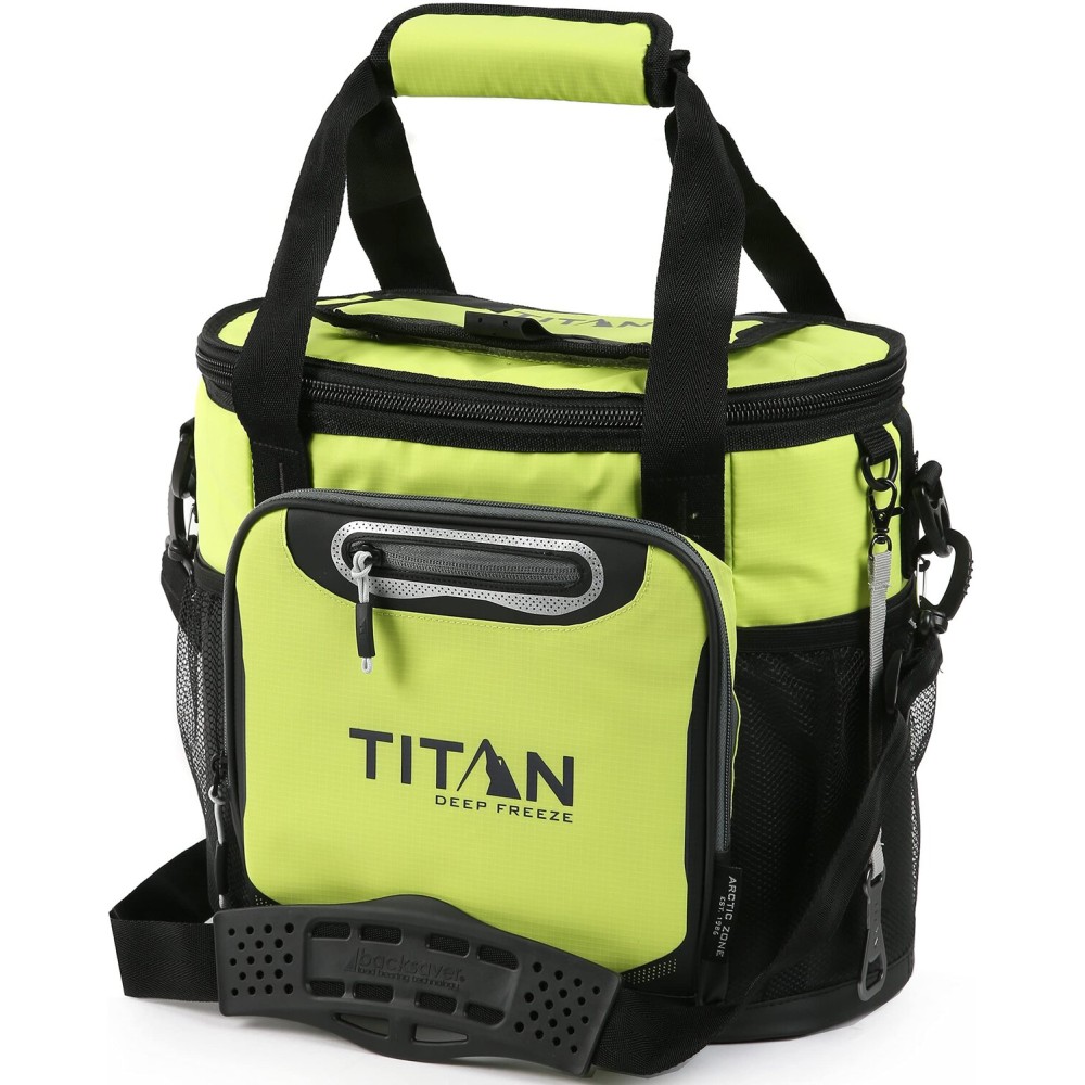 Titan Deep Freeze 24 Can Insulated Bucket Tote Cooler, Citrus