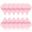 Maitys 12 Pcs Powder Puff Triangle for Face Makeup Cosmetic Loose Powder Puff Velour Soft Body Washable Reusable Foundation Sponge Wet Dry Makeup Tool for Women(Small,Pink)