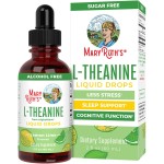 MaryRuth\'s L Theanine 200mg Liquid Drops | Mood Support for Adults & Kids | Focus Supplement | Natural Sleep Support | Vegan | Non-GMO | Gluten Free | 30 Servings