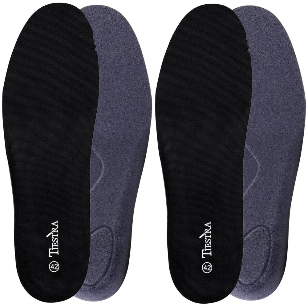 2 Pair-Insoles for Womens Memory Foam Shoe Inserts,Replacement Insoles for Work Boot Running Shoes-Shock Absorption and Cushion for Feet Relief,Comfort Inner Soles for Everyday Use Black 39EU/US8